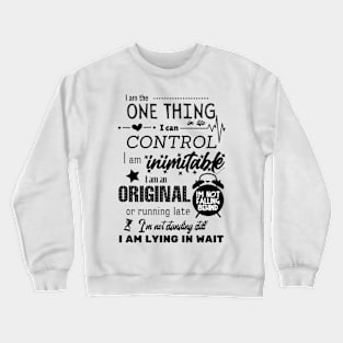 Hamilton Wait For It Crewneck Sweatshirt